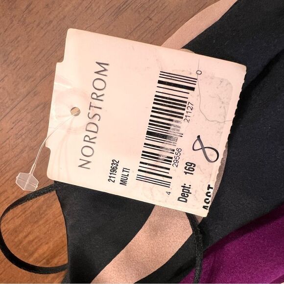 Trina Turk Silk Halter Maxi Dress 8 Multicolor Abstract Print Nordstrom NWT - Picture 13 of 14